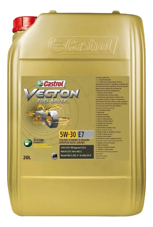 Ulei de motor Castrol Vecton Fuel Saver E7 5W-30 20L