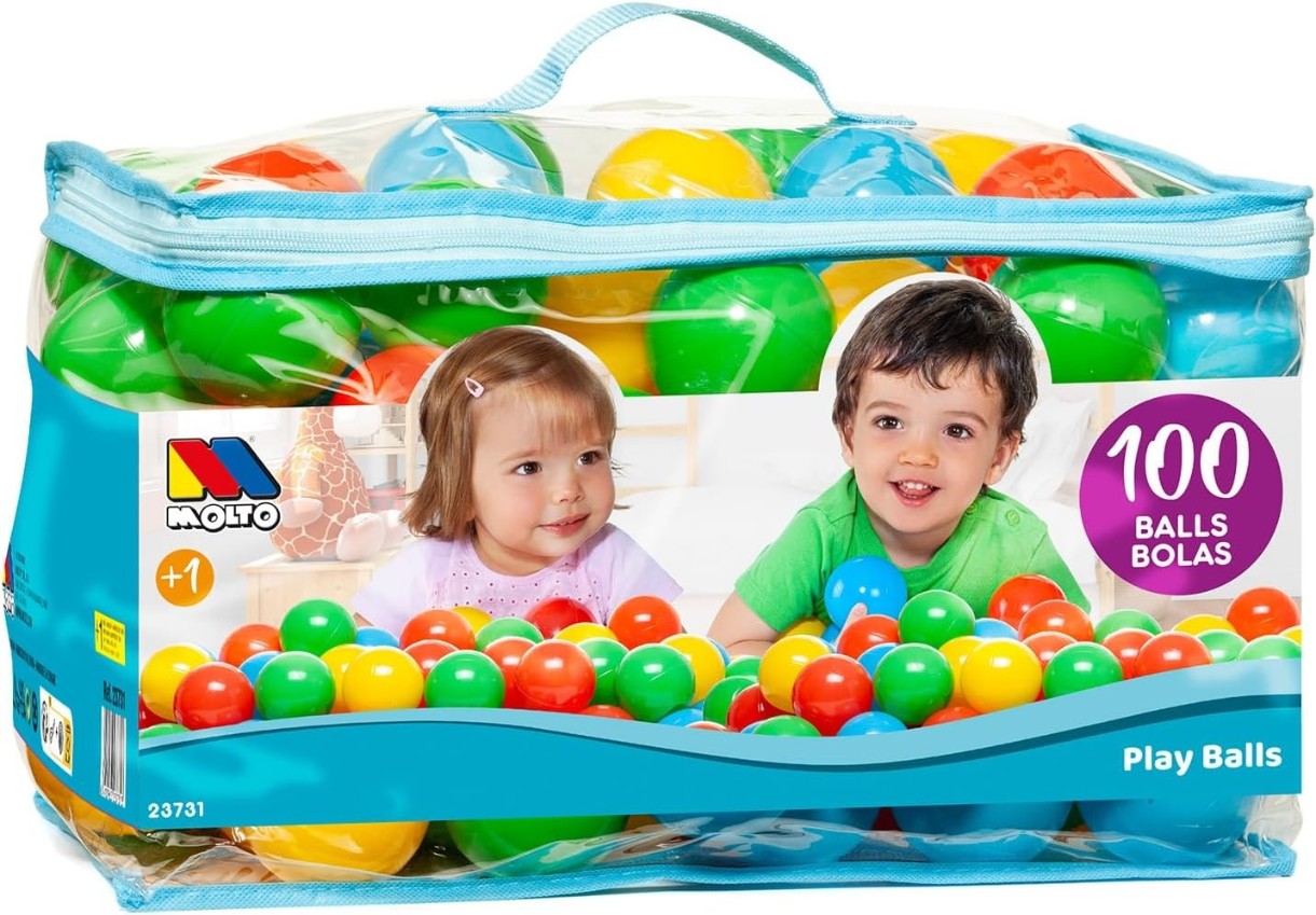 Bile pentru piscină uscată Molto 100pcs 23731