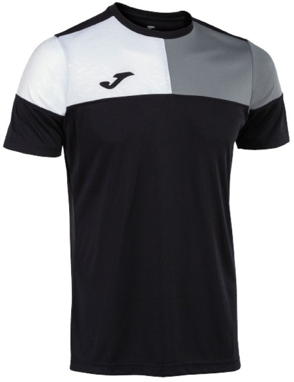 Детская футболка Joma 103084.111 Black/Grey/White 2XS