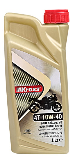 Моторное масло Kross 4T Synthetic 10W-40 1L