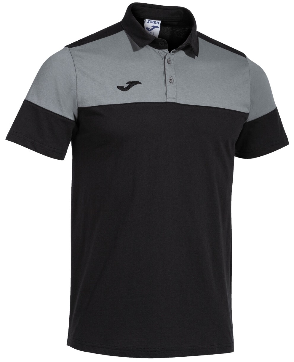 Поло Joma 103297.111 Black/Grey XL