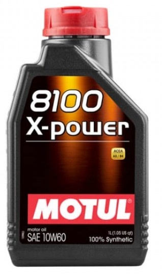 Моторное масло Motul 8100 X-Power 10W-60 1L
