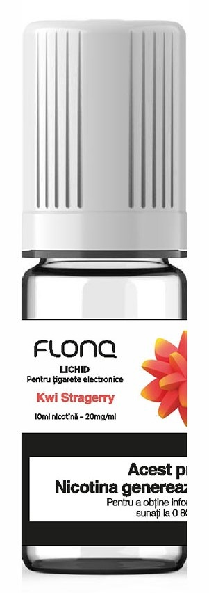 Жидкость для электронных сигарет Flonq E-Liquid Strawberry Kiwi 10ml (E-LIQ_FLNe10)
