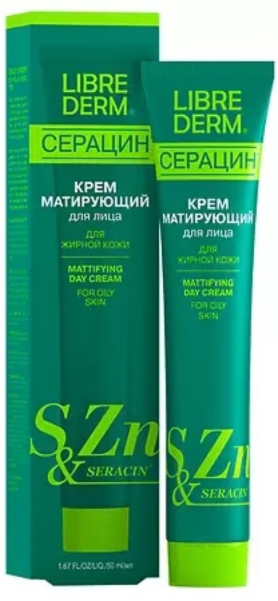Крем для лица Librederm Seracin Zink Mattifying Day Cream 50ml