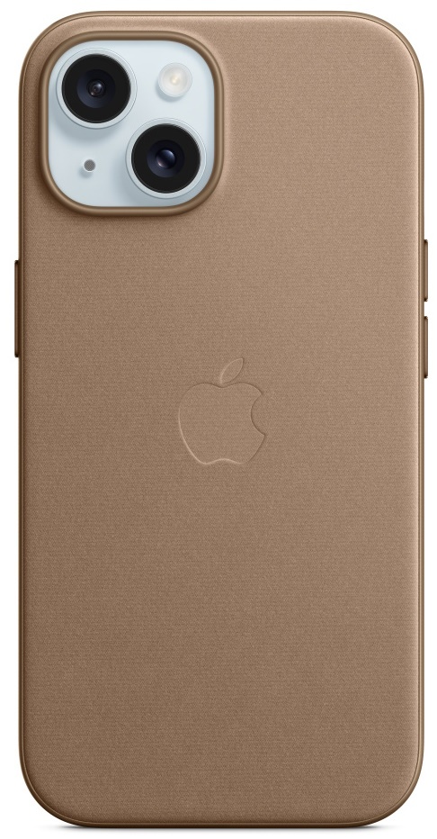 Husa de protecție Apple iPhone 15 Plus FineWoven Case with MagSafe Taupe