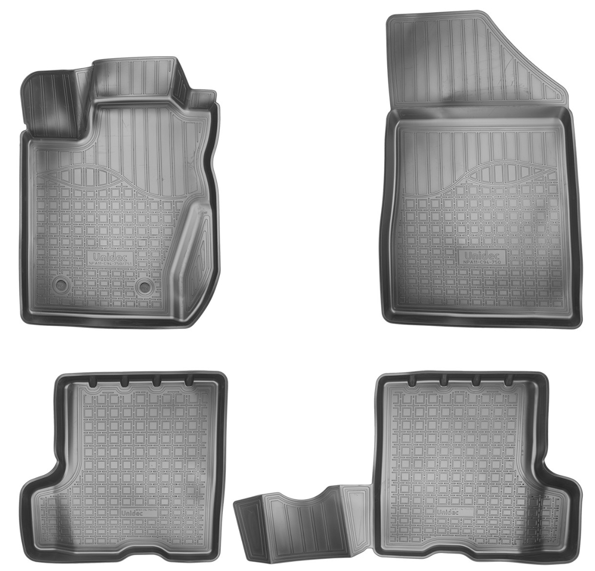 Автоковрики Norplast Unidec VAZ Lada X-Ray 3D 2015 (NPA11-C94-750)
