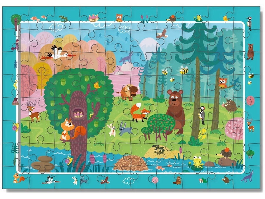Puzzle Dodo 80 Forest Friends 300140