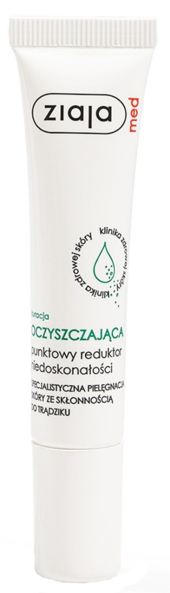 Крем для лица Ziaja Med Antibacterial Treatment Spot Acne Reducer 15ml