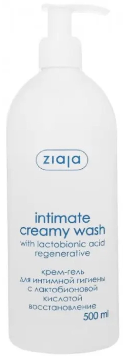 Gel pentru igiena intima Ziaja Intimate Creamy Wash Lactobionic Acid 500ml