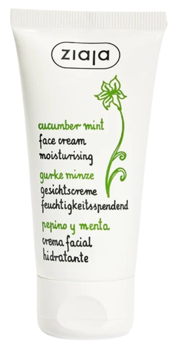 Крем для лица Ziaja Cucumber & Mint Moisturizing Face Cream 50ml