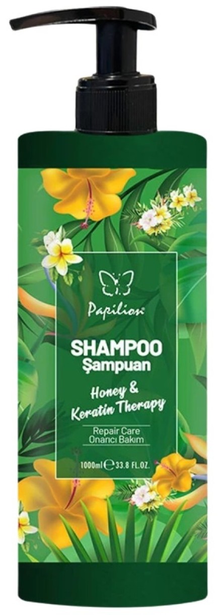 Шампунь для волос Papilion Honey & Keratin Therapy Shampoo 1000ml