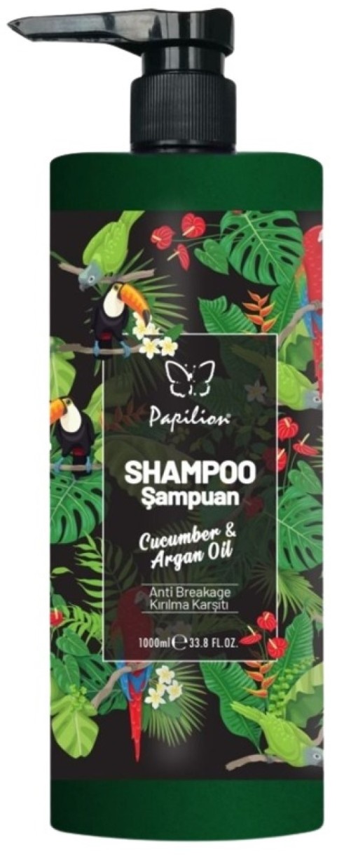 Шампунь для волос Papilion Cucumber & Argan Oil Shampoo 1000ml