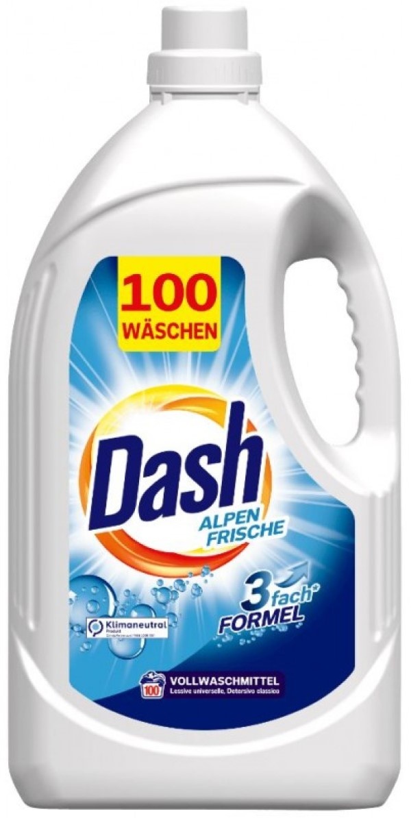 Gel de rufe Dash Alpen Frische 5L