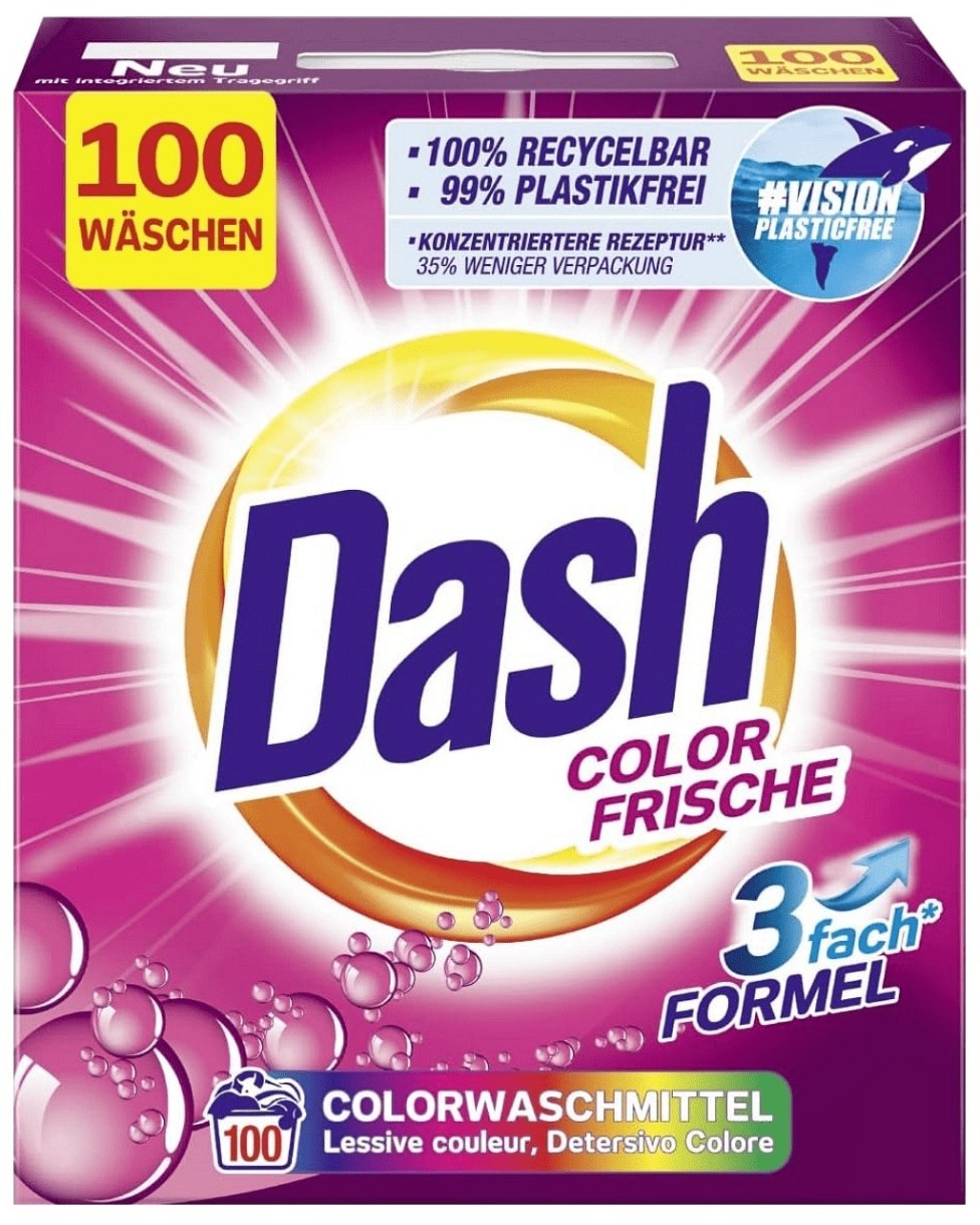 Стиральный порошок Dash Color Frische 6kg