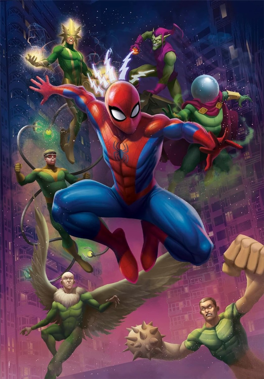 Пазл Clementoni 1000 Spider-Man (39768)