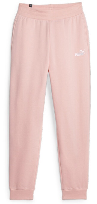 Pantaloni spotivi de dame Puma Ess+ Embroidery High-Waist Pants Fl Cl P Pink XS