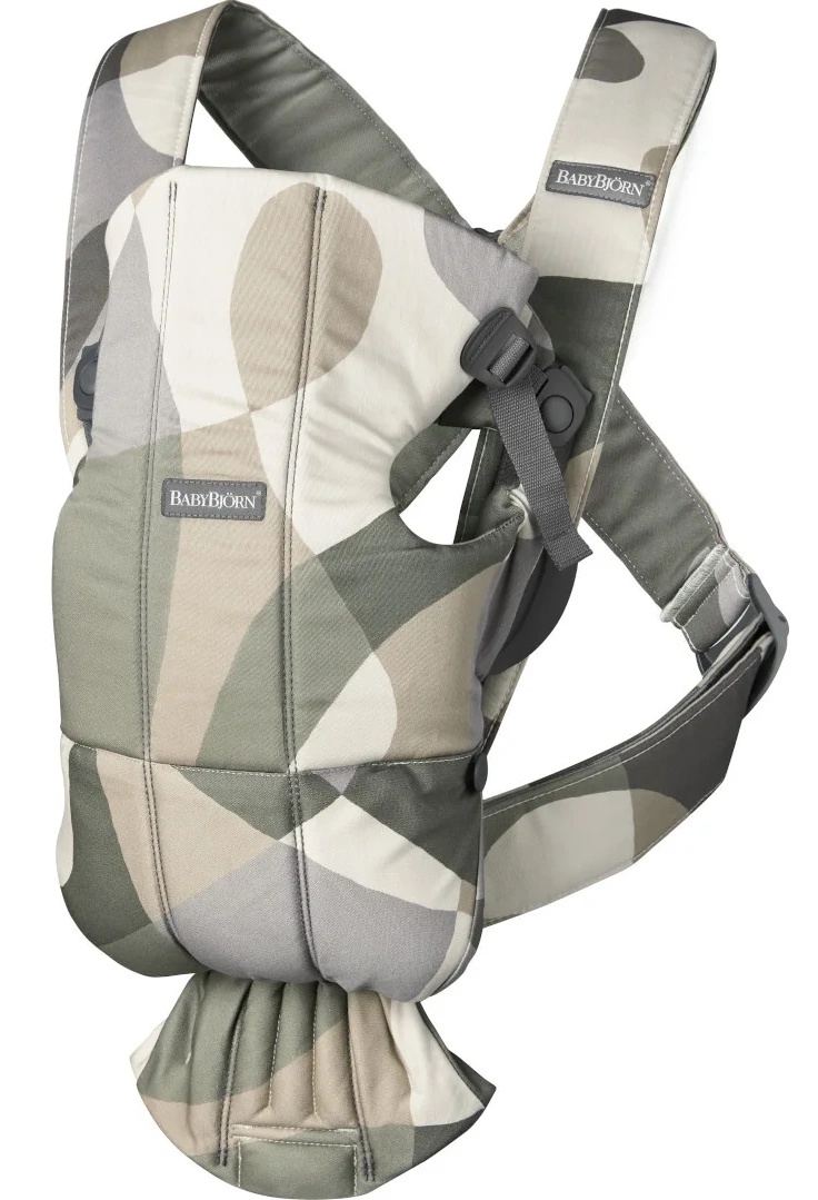 Кенгуру для новорожденных BabyBjorn Mini Khaki/Green (021039E1)