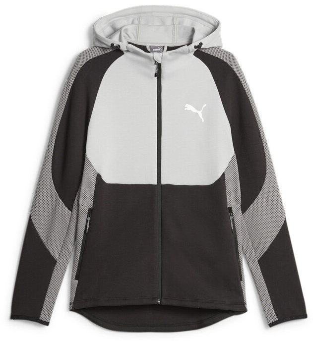 Мужская толстовка Puma Evostripe Full-Zip Hoodie Dk Black XXL