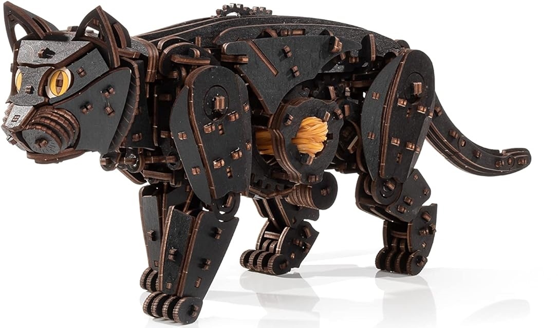Puzzle 3D-constructor Ewa Toys Black Cat