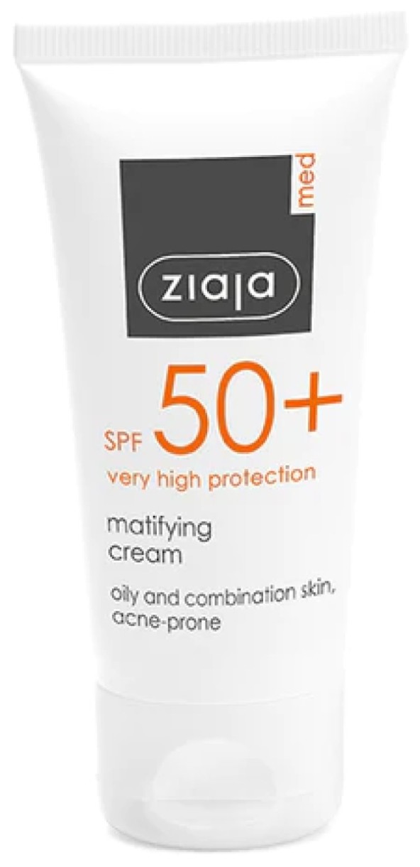 Крем для лица Ziaja Med Mattifying Cream SPF50+ 50ml