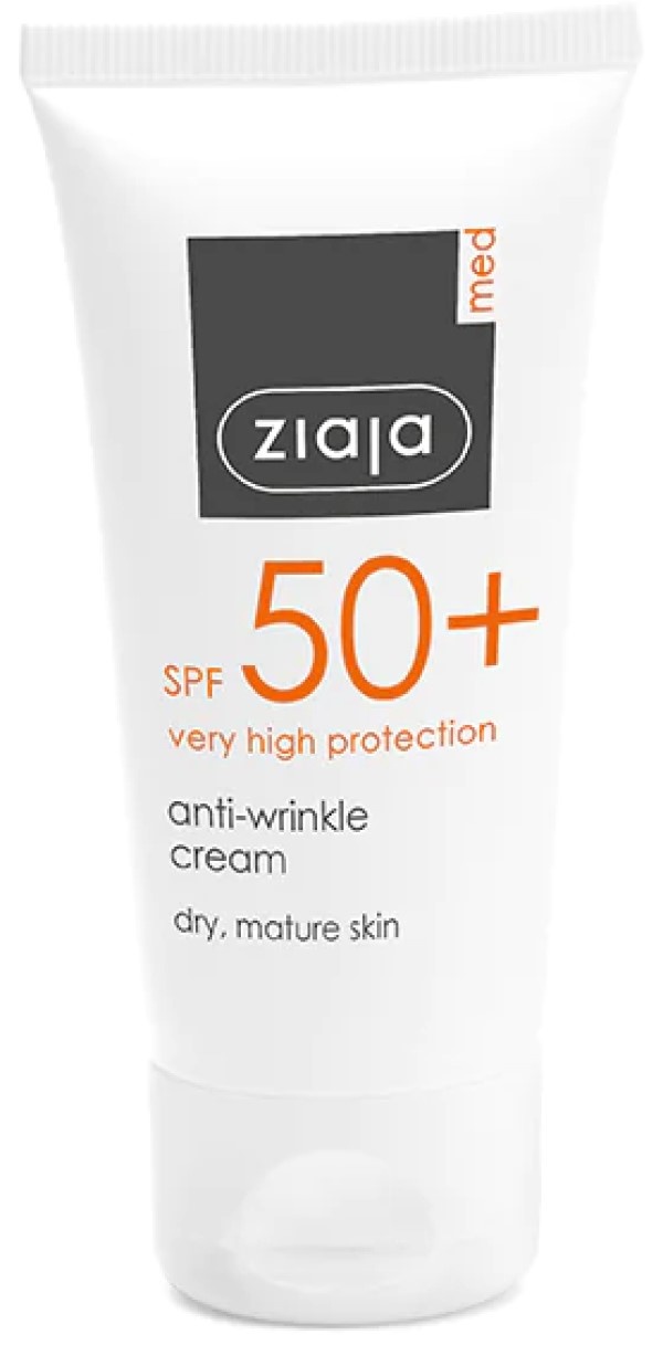 Крем для лица Ziaja Med Anti-Wrinkle Cream SPF50+ 50ml
