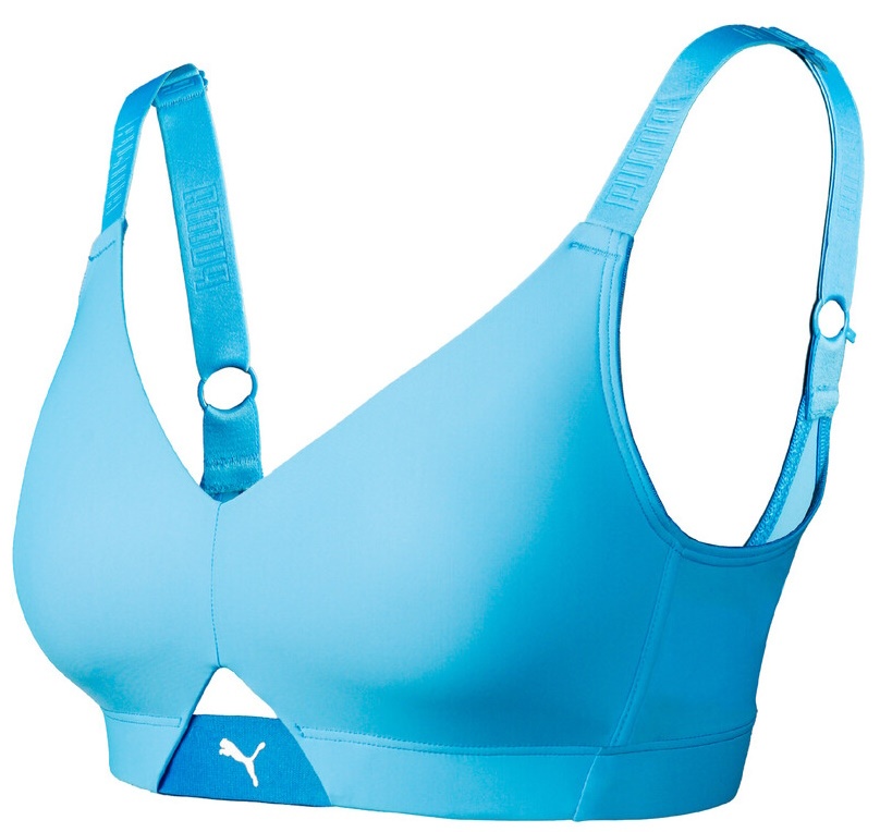 Топ Puma Women Sporty Padded Top 1P Placid Blue XL