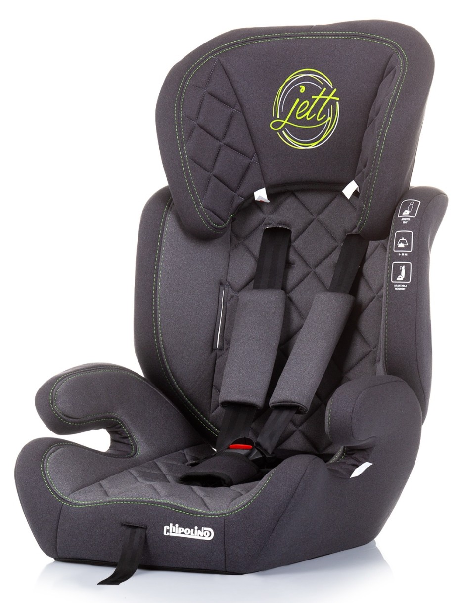 Детское автокресло Chipolino Jett Graphite (STKJ02302GT)
