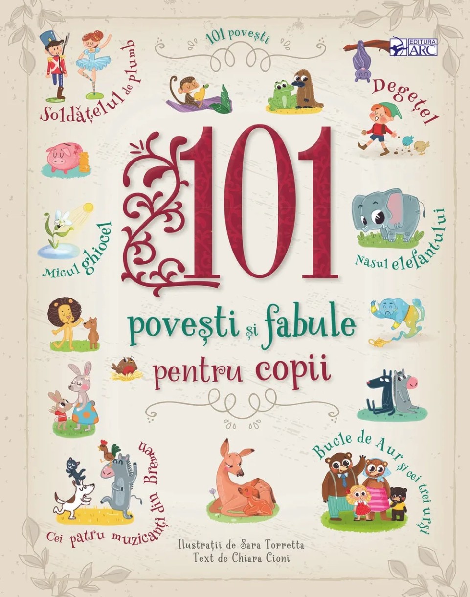 Cartea 101 povesti si fabule pentru copii (9789975002615)