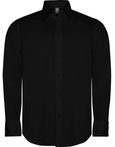 Мужская рубашка Roly Moscu 5506 Black L