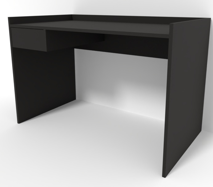 Письменный стол Smartex M3 100cm Чёрный