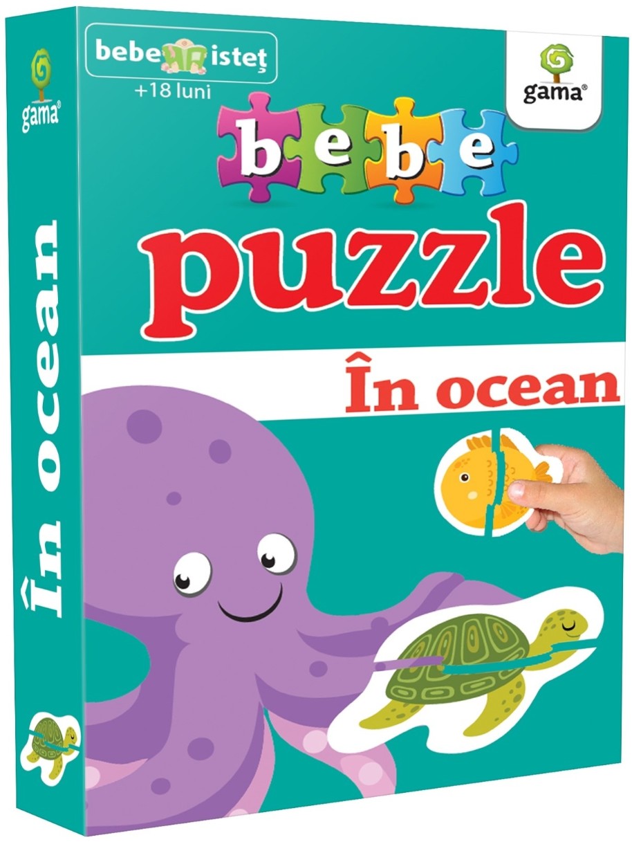 Книга In ocean. Bebe puzzle (9789731498126)