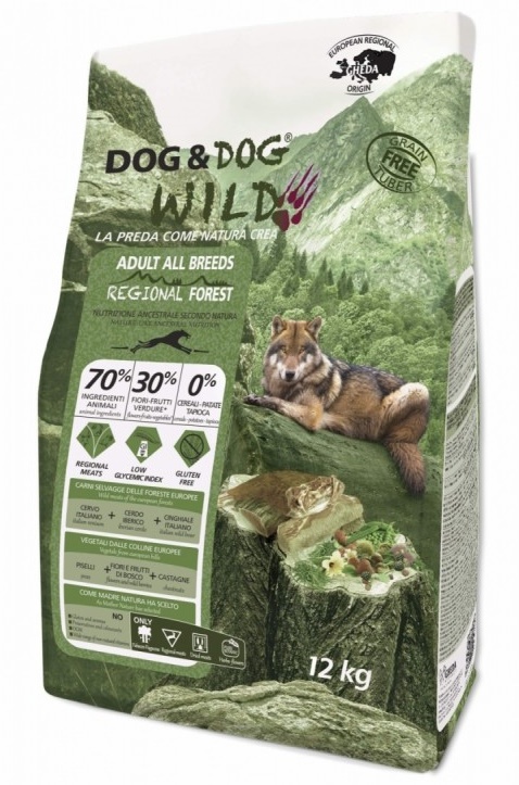 Сухой корм для собак Gheda Wild Regional Forest 12kg