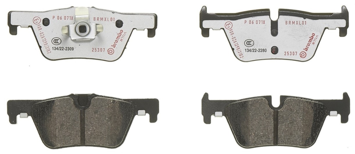 Комплект тормозных колодок Brembo P 06 071X