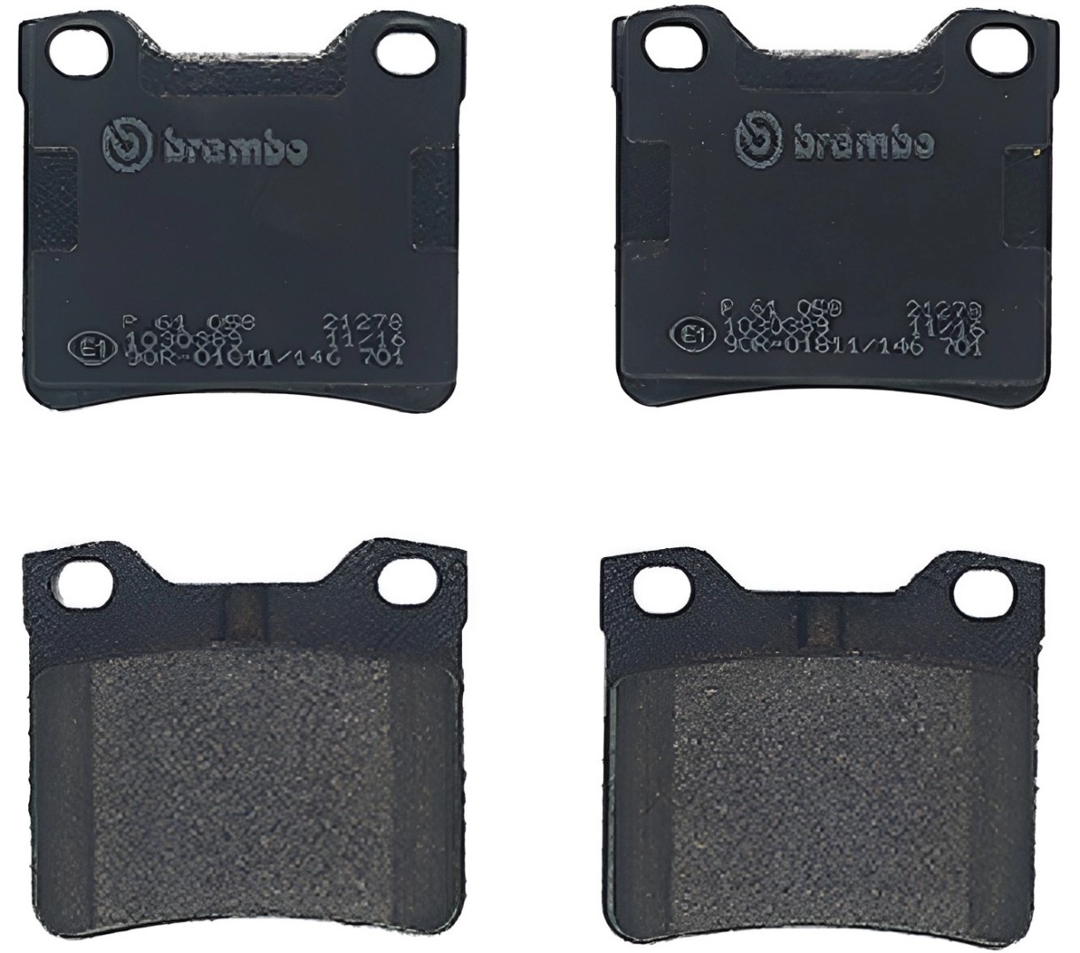 Комплект тормозных колодок Brembo P 61 058