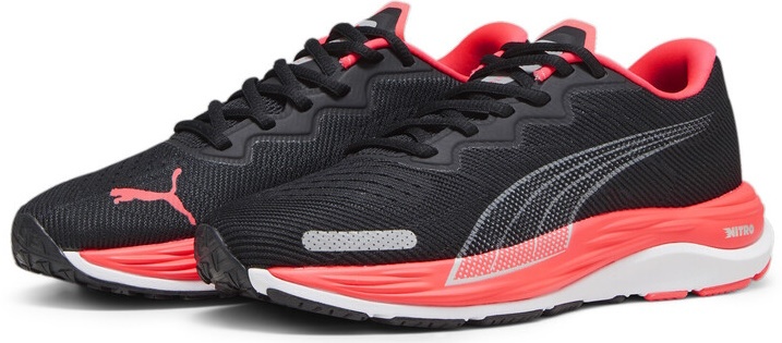 Кроссовки женские Puma Velocity Nitro 2 Wns Puma Black/Fire Orchid 37.5