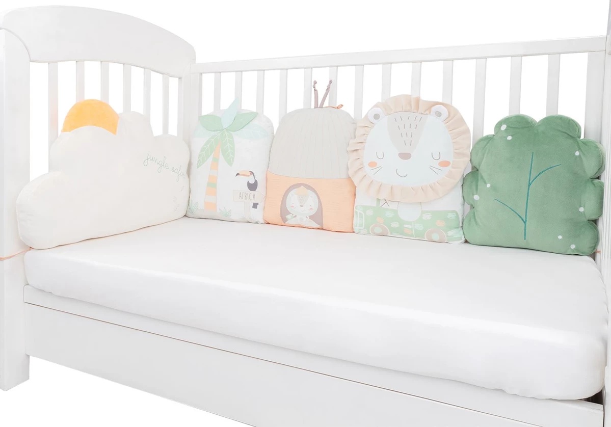 Protectie laterala pentru patut Kikka Boo Jungle King (31201010276)