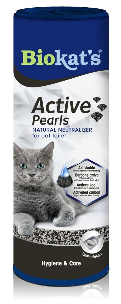 Добавка к наполнителю для кошек BioKat's Deo Pearls Active Carbon 700g