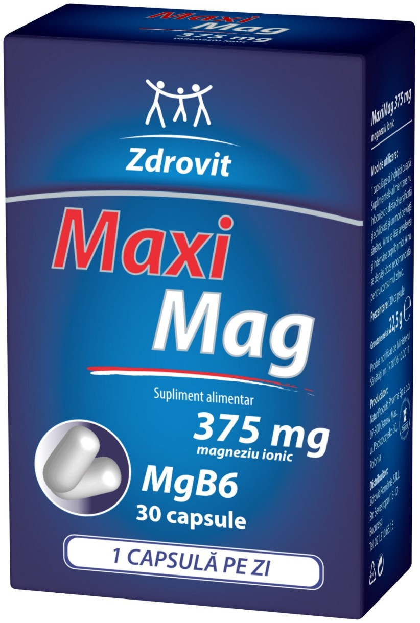 Vitamine Zdrovit Maxi Mag 375mg 30cap