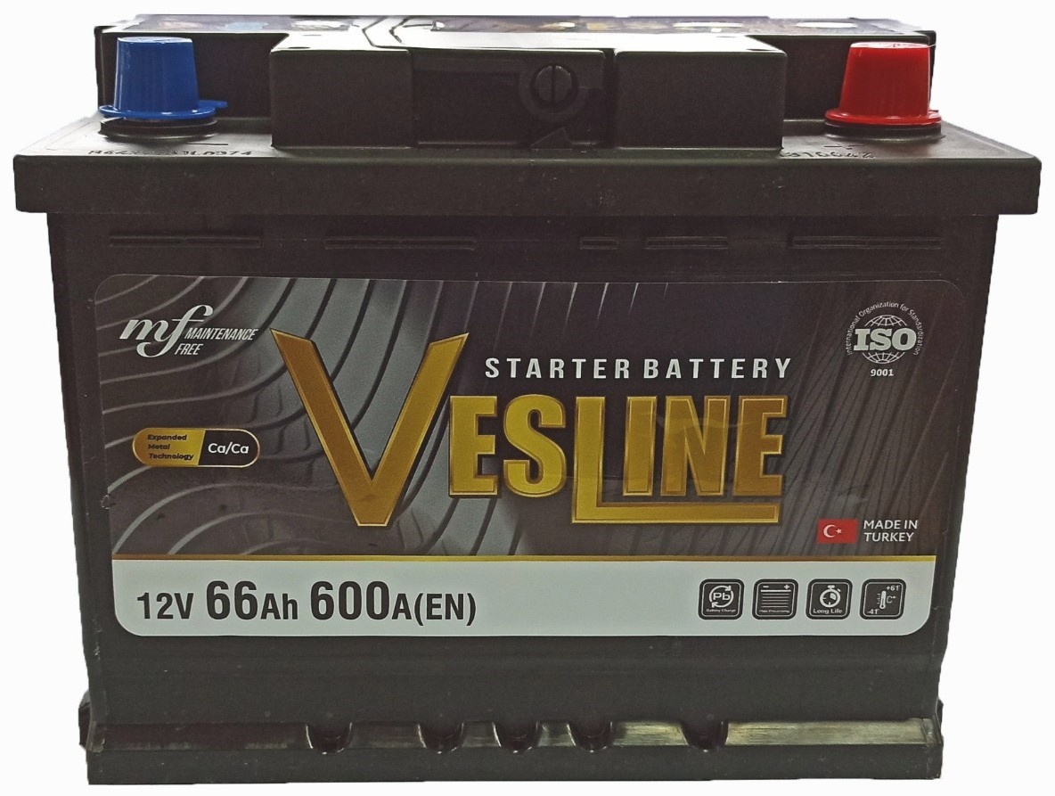Автомобильный аккумулятор Vesline 66Ah (5602689)