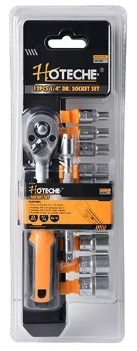 Набор головок Hoteche 201801