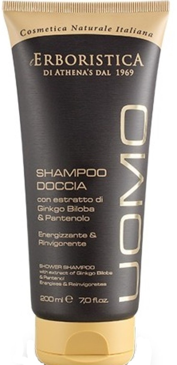 Шампунь для волос L'Erboristica Uomo Ginkgo Biloba & Panthenol Shower Shampoo 200ml