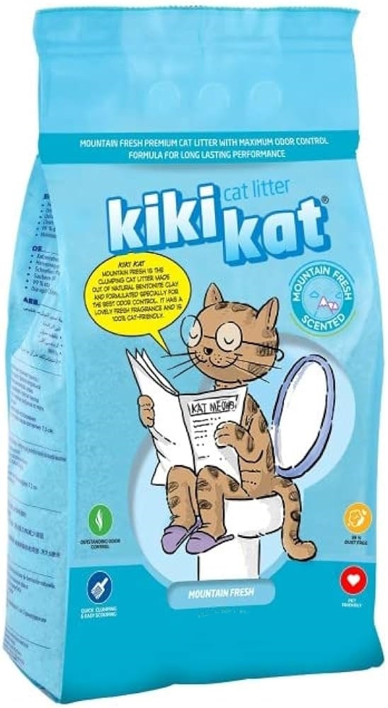 Наполнитель для кошек Kiki Kat Mountain Fresh 10L