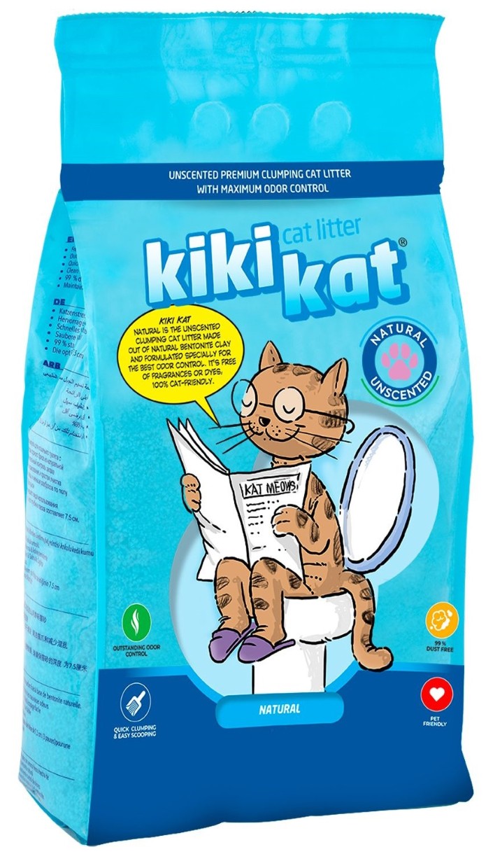 Наполнитель для кошек Kiki Kat Natural 10L