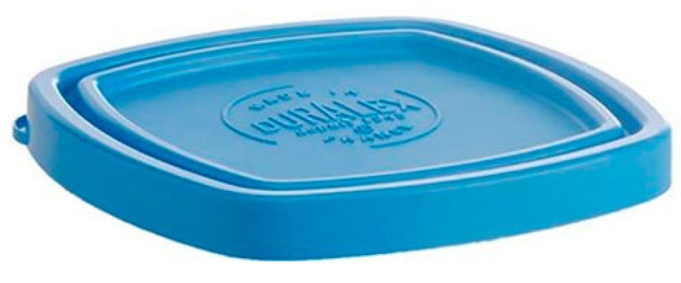 Набор крышек для пищевых контейнеров Duralex Freshbox 11cm (8002BM00C0111) 6pcs