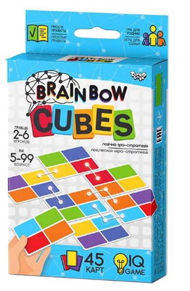 Joc educativ de masa Danko Toys Brainbow Cubes 35707