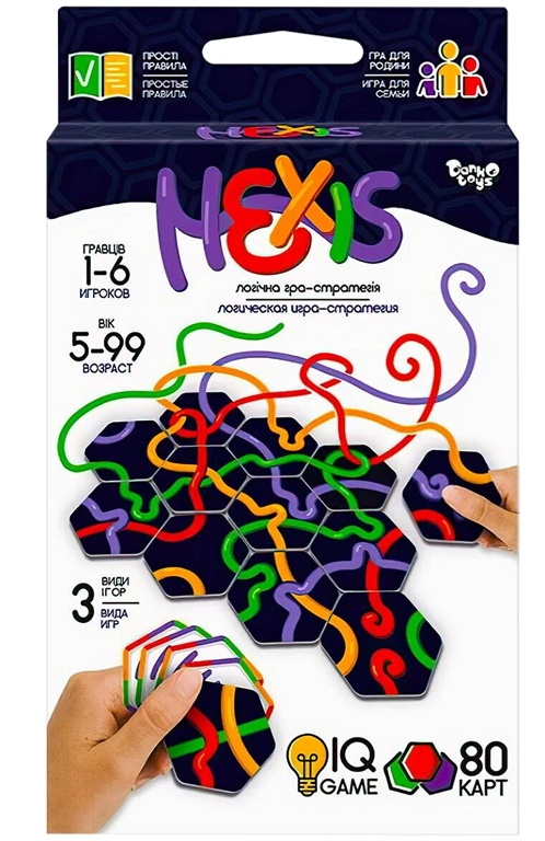 Joc educativ de masa Danko Toys Hexis (G-HEX-01-01)