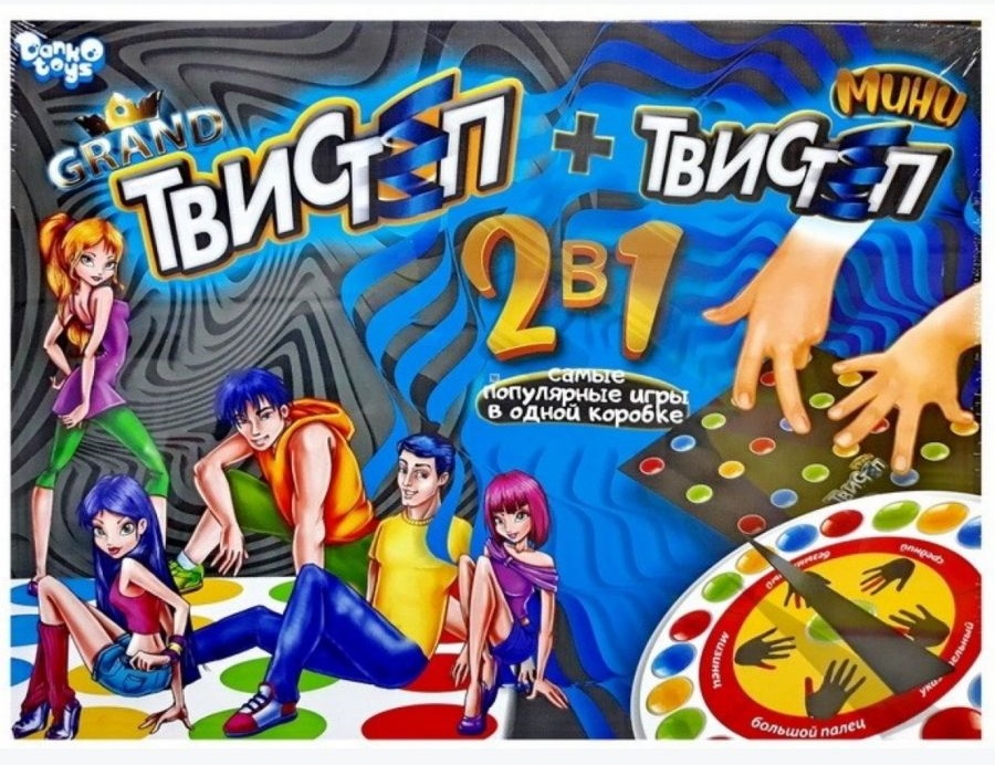 Joc educativ de masa Danko Toys Twistep Grand + Twistep Mini 23034