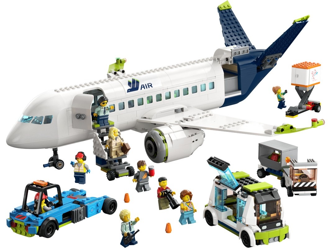 Set de construcție Lego City: Passenger Airplane City Big Vehicles (60367)