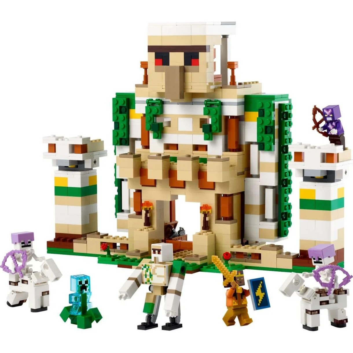 Конструктор Lego Minecraft: The Iron Golem Fortress (21250)