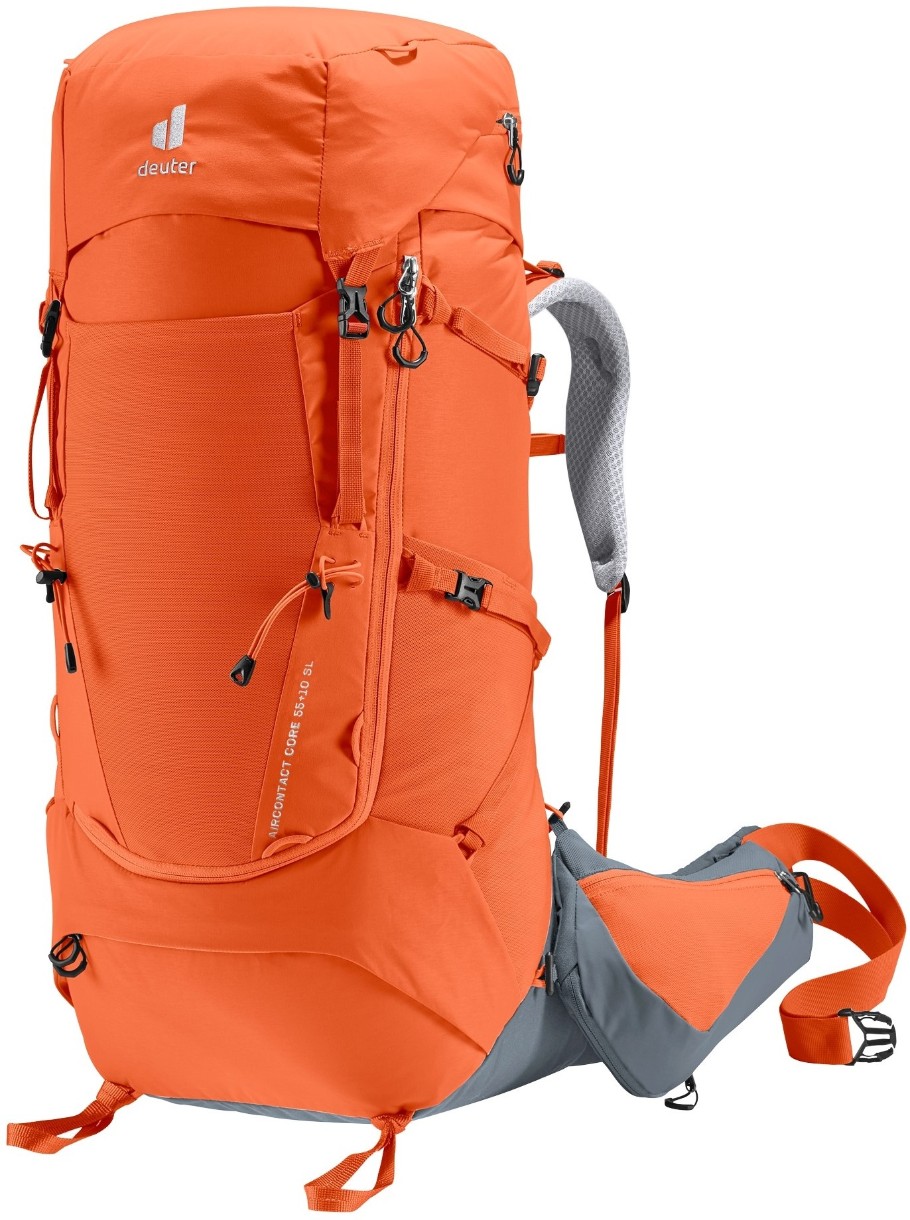 Rucsac Deuter Aircontact Core 55+10 Paprika-Graphite